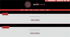 Desktop Screenshot of edgware.sushimania.co.uk