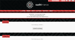 Desktop Screenshot of goldersgreen.sushimania.co.uk